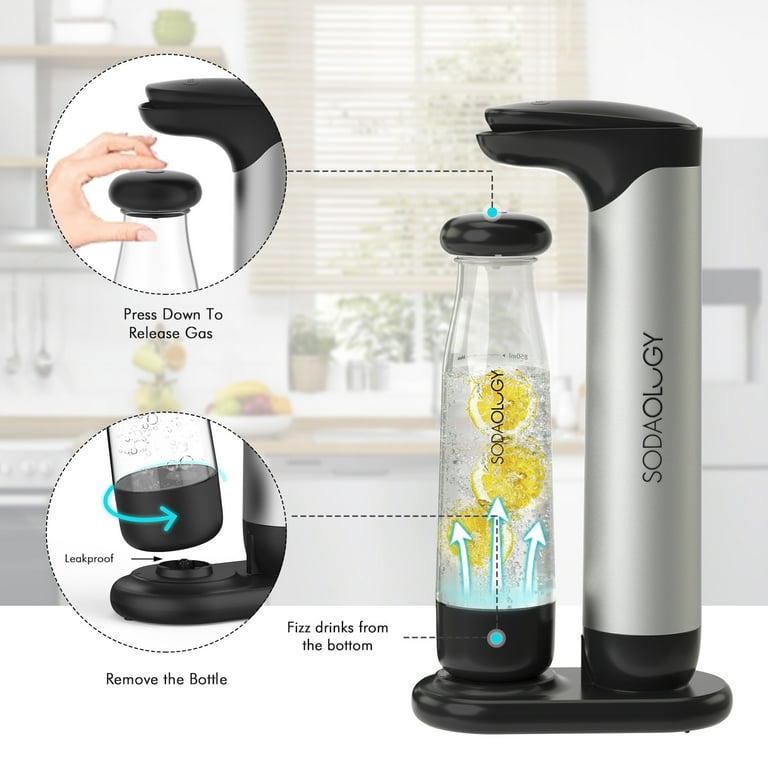  Soda Maker with BPA Free Bottle - CO2 Powered One