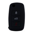 thumbnail image 1 of Black Collision Avoidance 3 Buttons Silicone Car Key Cover Case Hot Products Auto Key Accessories Cover Keyless Shell ProteBlack He Qiyong unisex, 1 of 1