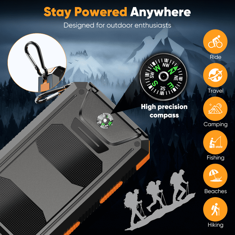 OWNTECH 20000mAh Solar Portable Charger photo 2