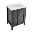 thumbnail image 3 of Avallon 24" Bathroom Vanity in Matte Black, 3 of 13