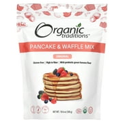 Organic Traditions Pancake & Waffle Mix, Original, 10.6 oz (300 g)