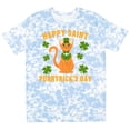 thumbnail image 3 of Inktastic St. Patrick's Day Happy Saint Purrtrick's Day T-Shirt, 3 of 5