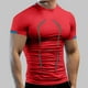 thumbnail image 2 of Camisetas de manga corta para hombre, blusas y camisas de cuello redondo para hombre, ropa de entrenamiento de verano para hombre, transpirable, de manga corta, de secado rápido, camisetas deportivas, 2 of 6