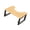 Log color, variant on Foldable Height Adjust Bathroom Stool Multipurpose Toilet Step Stool Easy Carry Toilet Stools for Elderly & Adults