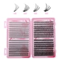 thumbnail image 1 of Kit De Extensión De Pestañas，640 Pestañas Individuales Mezcla 10D 20D 30D 40D,Maquillaje para Mujeres Pinzas De Pestañas En Racimo Kit De, 1 of 5