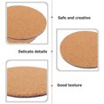 thumbnail image 5 of 4pcs Plants Pot Cork Mat Planter Cork Pad Flowerpot Antiskid Round Cork Plate, 5 of 7