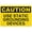 Warning Sign 2, variant on Metal Sign, Caution Sign, BUMP HAT REQUIRED, Waterproof, Fade and Scratch Resistant, 8 x 12 Inch