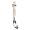thumbnail image 5 of ChicYu 316 Stainless Steel Childrens Spoon Household Food Grade Tableware Utensil Kids Safe Eating Spoon Ergonomic Grip Toddler Feeding Implement E, 5 of 5