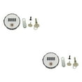 thumbnail image 2 of Youkk Combination Cam Lock Secure Tongue Camlock for Mailbox Cabinet Door Gold 20mm 2Set, 2 of 6