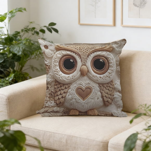 FcBaudy Pillow Case Pillow Cover Cute Animals Printing Sofa Living Room Decorative Throw Pillow Cushion Cushion Cover polyester Faux Embroidery Printed Throw Pillowcase
