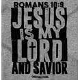 thumbnail image 2 of Jesus is my Lord and Savior Faith Crewneck T Shirts Boy Girl Teen Brisco Brands XS, 2 of 6