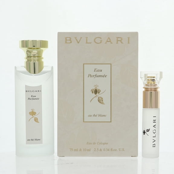 Bvlgari Au The Blanc by Bvlgari 2.5 Oz Eau De Cologne Spray Gift Set for Women