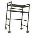 thumbnail image 4 of deevoka Cat Food Can Storage Cart Metal Shelf above Litter Box Rolling Storage Stand Small, 4 of 9