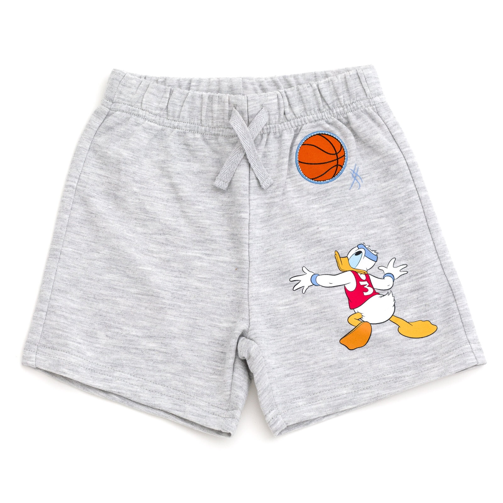 Disney Mickey Mouse Donald Duck Pluto T-Shirt and French Terry Shorts Outfit Set Newborn to Little Kid