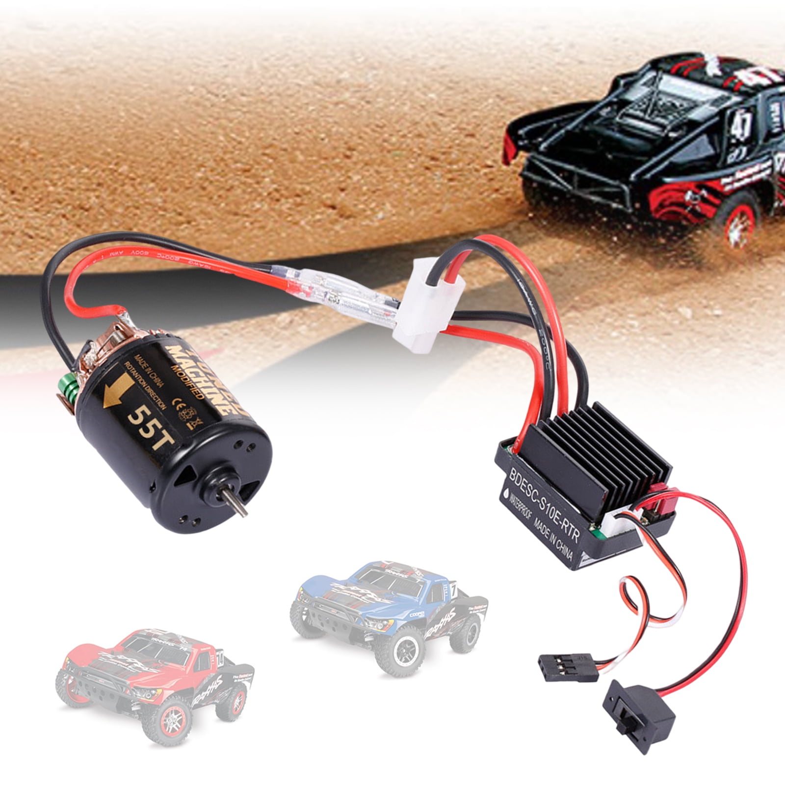 Pinfect 540 Brushed Motor Universal Brushed Crawler Electric Motor for