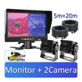 thumbnail image 2 of 2CH 1920*1080P 7" IPS Screen Car Truck Bus AHD DVR Monitor With Digital Video Recorder For Front Rear Reverse Backup Camera, 2 of 7