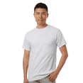 thumbnail image 3 of M&O Men’s Short Sleeve T-Shirt - Ash, Sizes S-4XL - Gold Soft Touch Crew Neck Tee, 3 of 5