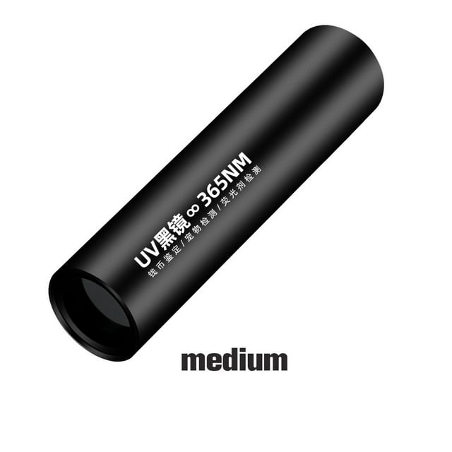 Langgg Flashlight Backlight Multipurpose Torch Detector Light Household Detecting Illumination Equipment Wide Application Large Black Medium
