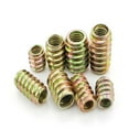 thumbnail image 3 of simhoa 10pcs Furniture Nut Zinc Plated Carbon Fastener Socket Hex Socket Control Socket M6*20, 3 of 8