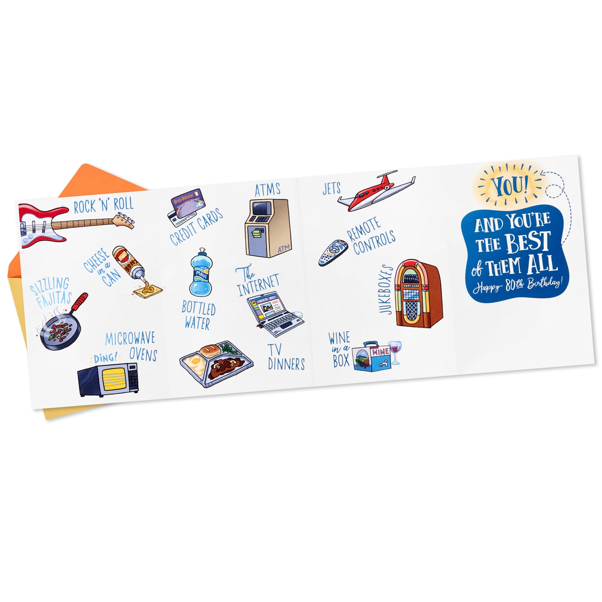 Hallmark Funny 80th Birthday Card (You're the Best of All)