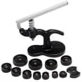 thumbnail image 3 of CNKOO 13Pcs Watch Press Set Watch Back Case Press Watch Press Tool with 12 Moulds Professional Durable Metal Watch Case Press Set Watch Repair Kit for Watch Back Remover Watch Repair, 3 of 11