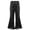 Black, variant on Splozh Teen Girl Pants Fashion Toddler Girls Casual Glitter Party Bottom Toursers Pants Dance Dress Pants Bell Bottom Flared Pants,Black,8-9 Years
