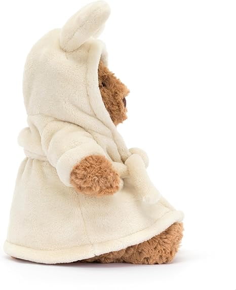 Bartholomew Bear with Bathrobe Stuffed Animal, 10 inches - Teddy Bear Plush - Soft & Huggable - Classic Children's Gift New with Tag
