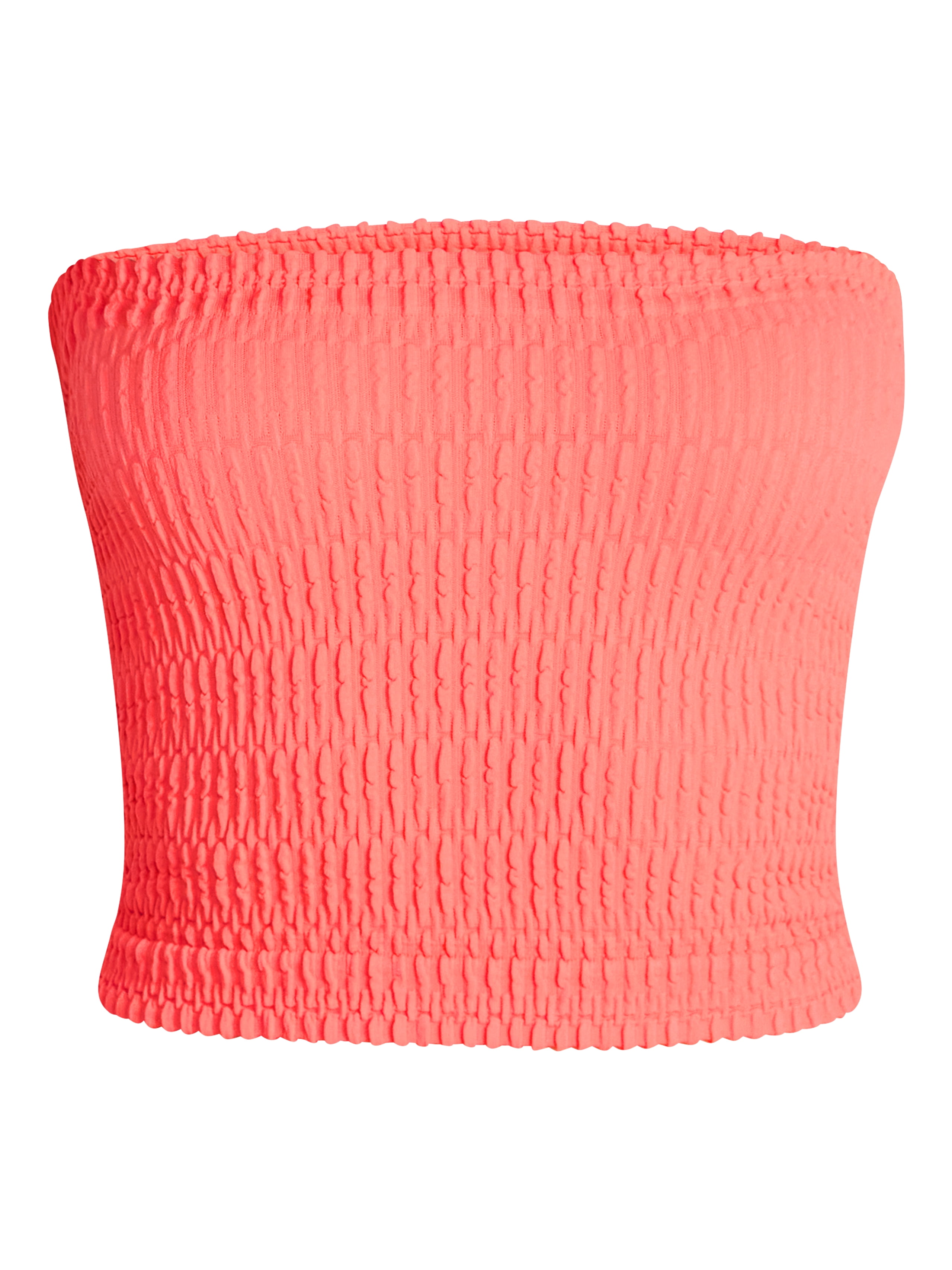 No Boundaries Seamless Textured Tube Top, Women's XXS-XXL