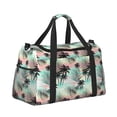 thumbnail image 2 of Easygdp Tropical Summer Palm Bolsa de Gimnasio, Bolsa de Viaje Duffel, Bolsa de Fin de Semana con Compartimentos, Bolsa de Mano para Noche, 2 of 7