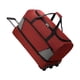 thumbnail image 1 of Bolsa de lona con ruedas y gran capacidad para viajes, para mujeres y hombres Rojo, 1 of 9