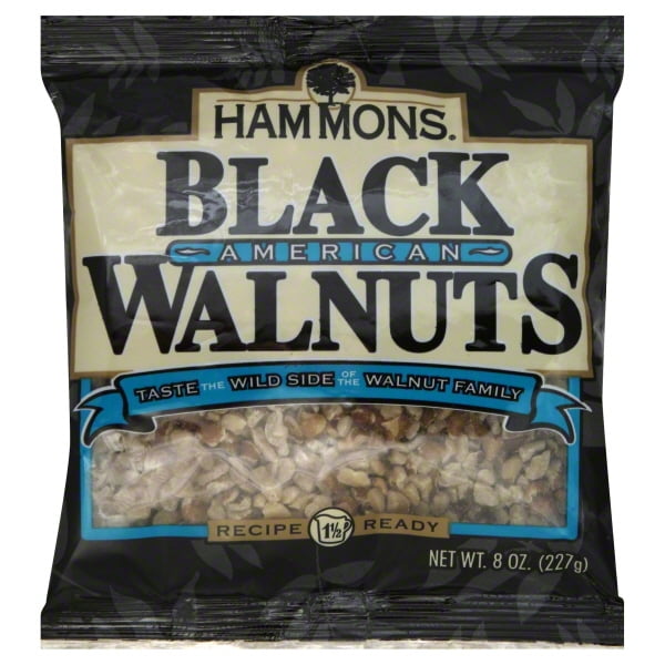 Hammons Gluten-Free Black American Walnuts, 8 Oz