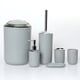 thumbnail image 1 of Juego de baño de 6 piezas, juego de accesorios de baño, botellas de loción, portacepillos de dientes, vaso para dientes, jabonera, cepillo de baño, papelera, 1 of 6