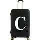 thumbnail image 4 of Funda de equipaje unisex de 18 a 32 pulgadas con diseño de letras blancas a la moda, maleta con ruedas, bolsas antipolvo elásticas, accesorios de viaje, 4 of 5