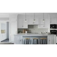 thumbnail image 4 of Atwell Collection 8-inch Brushed Bronze and Clear Glass Globe Small Hanging Pendant Light, 4 of 6