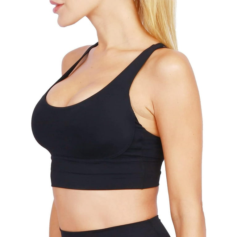 Power Series Suitable for High Intensity Workout Push Up Gather Bust Fitness  Bra Strong Support Gym Sports Bra Top : : Clothing, Shoes &  Accessories