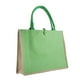 thumbnail image 3 of Bolso de mano grande retro sencillo para mujer y niña, bolso de hombro, bolso de playa Verde, 3 of 9