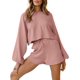 thumbnail image 3 of Ekouaer Knit Pajamas Set for Women Lounge Wear Sets Long Sleeve Sweatsuit Matching 2 Piece Outfits Casual Sweater Sets S-XXL, 3 of 5