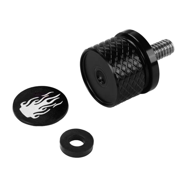 Trichtu Mount Chrome Billet Aluminum Seat Bolt Screw For Harley Dyna Sportster Road Glide Touring