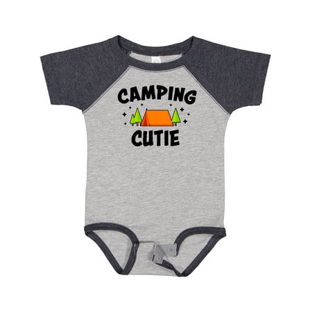 

Inktastic Camping Cutie Boys or Girls Baby Bodysuit