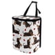thumbnail image 2 of Car Trash Can Fruit Bin Interior Articles Jellyfish Printed Car Seat Back Storage Bag, 2 of 5