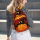 thumbnail image 5 of Easygdp Halloween Pumpkin Mochila de Lona Resistente para Laptop, Compatible con Laptops de 15 a 17 pulgadas, Ideal para Escuela, Trabajo y Viajes-Small, 5 of 5