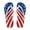 American Flag, variant on Women's American Flag Print Beach Sandals Casual Comfortable Yoga Mat Flip Flops Quick Dry Lightweight Fashion Outdoor Vacation Pool Flats Slippers