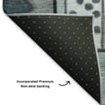 thumbnail image 5 of Addison Rugs Mayfield Premium Machine Washable Transitional Abstract Denim Rectangle Rug, 8' x 10', 5 of 7