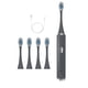 thumbnail image 3 of Cepillo de dientes eléctrico recargable Soundwave con 5 cabezales y 5 modos de limpieza | Temporizador de 30 segundos | Batería de 60 días de duración | Carga USB | Cuidado bucal para adultos, 3 of 5