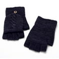 thumbnail image 3 of Tweang Tea Gloves for Women Tea Party Gloves for Women Warm Gloves for Women Arm Warmers Long Gloves Punk Gloves Half Finger Gloves Navy One Size, 3 of 4