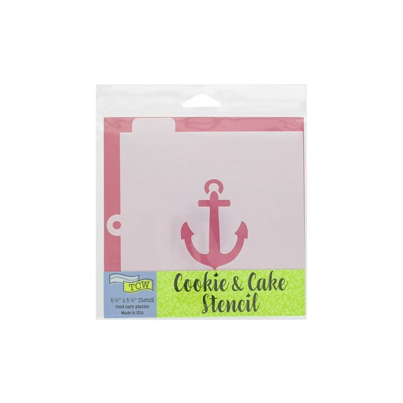 The Crafters Workshop Stencil 5.5x5.5 Anchor