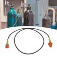 thumbnail image 4 of CO2 Tank Adapter Hose, High Strength Brass ABS Easy To Install Soda Maker Adapter Hose Standard Interface Universal  For Connection W21.8 14, 4 of 8