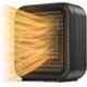 thumbnail image 1 of Mini Ceramic Heater 800W Electric Heater 2 Power Levels mini electric fan heater with hot blast overheating and overturning protection, 1 of 5