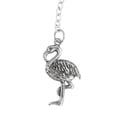 thumbnail image 2 of Supreme 18/8 Stainless Steel 2 Inch Mesh Tea Ball Infuser/Tea Interval Diffuser/Tea Strainer Infuser with Zinc Alloy Flamingo Charm for Tea and Everyday Use, 2 of 3