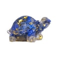 thumbnail image 5 of Kuluzego Crystal Turtle Figurines Natural Healing Amethyst Tortoise Statue Paperweight Hand Carved Pocket Sculpture Home, 5 of 5